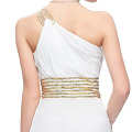 Grace Karin ein Schulter-weißes Abschlussball-Partei-Kleid-Chiffon- Abend-Kleid 8 Größe US 2 ~ 16 GK000094-1